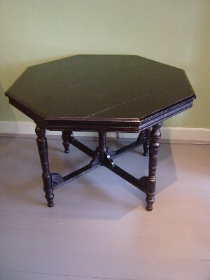 Aesthetic Movement table around 1890