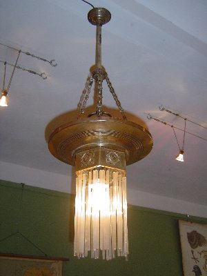 Art Nouveau lamp around 1910